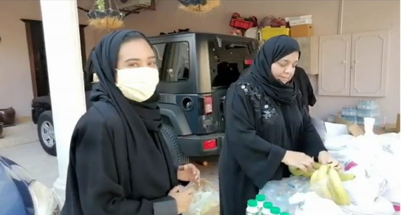 40 متطوعا وزعوا 2300 وجبة إفطار و140عيدية