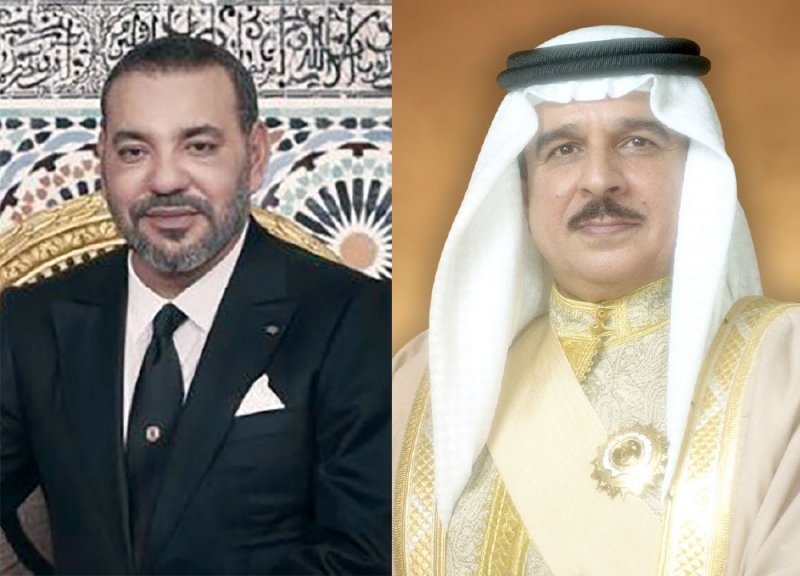 جلالة الملك يتبادل التهاني مع العاهل المغربي