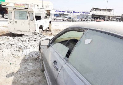 بالفيديو: مقبرة للسيارات على ضفاف شارع "106"